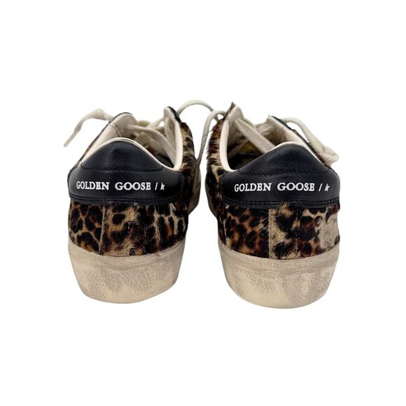 GOLDEN GOOSE Soul Star in Leopard Print Pony 37 - Picture 7 of 12